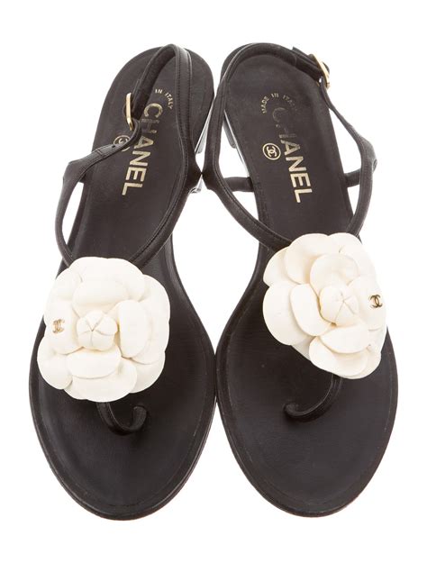 chanel camellia sandals replica|sz 10 Chanel camellia sandals.